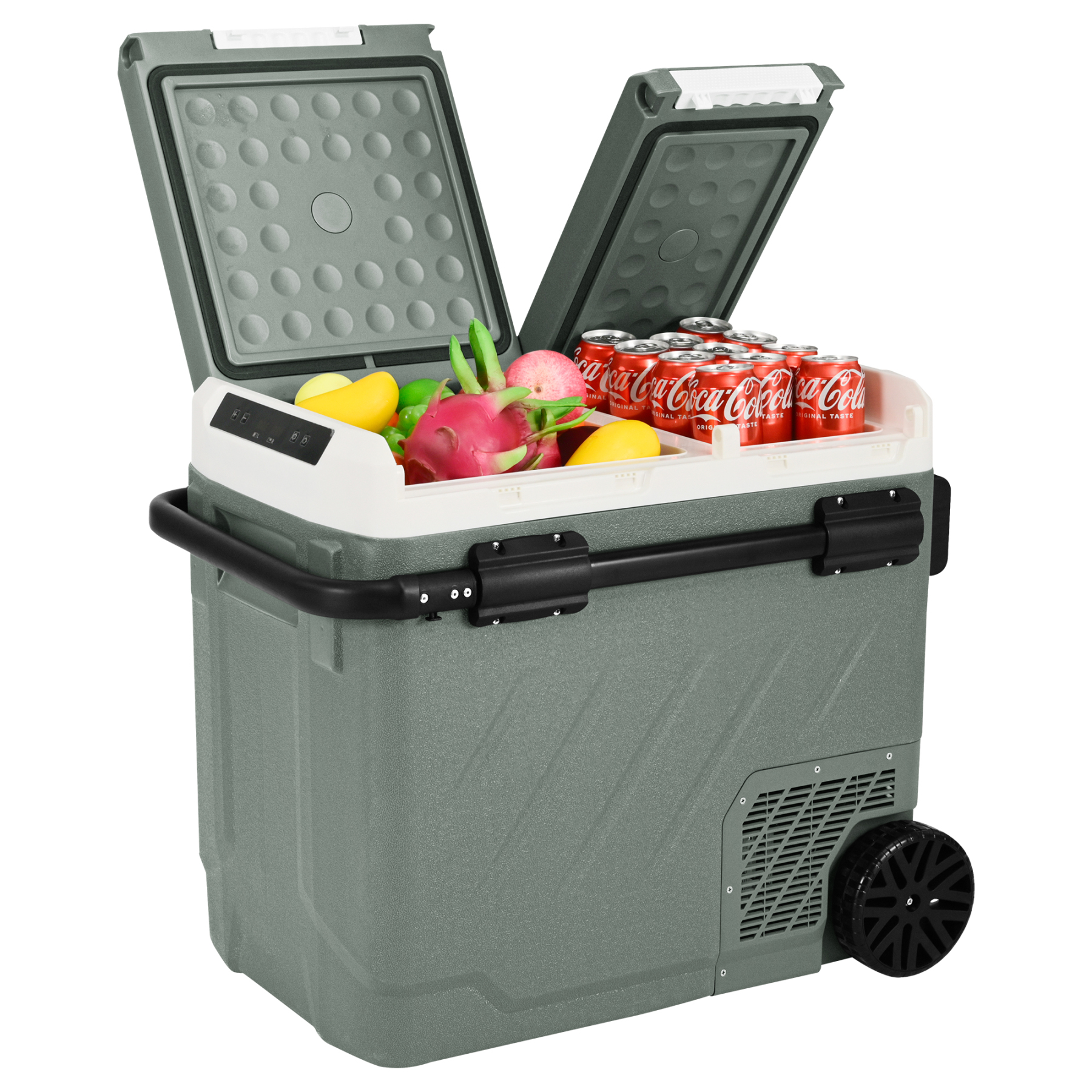 ALPICOOL ZAW60 61QT Dual Zone Portable Fridge Car Freezer