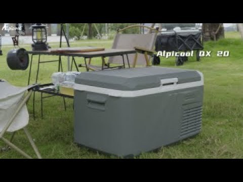 ALPICOOL QX20 Dual Zone 26QT 12V/24V Portable Refrigerator