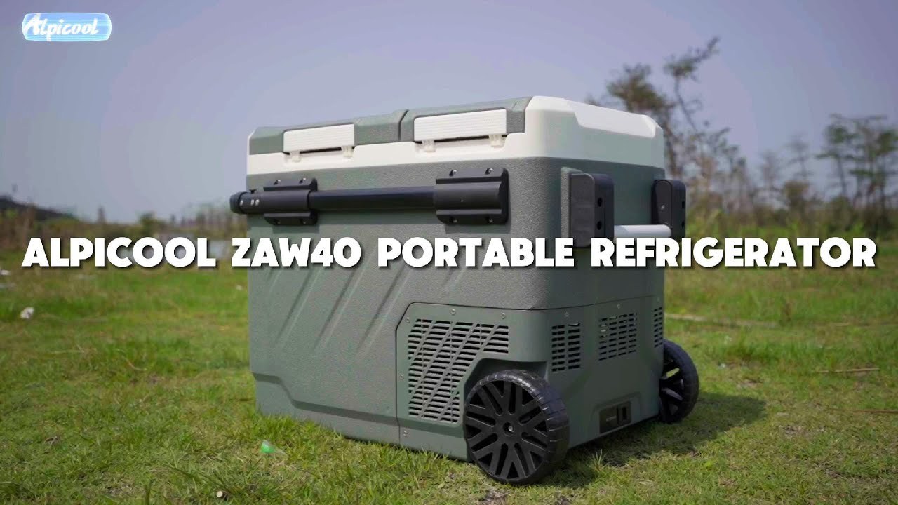 Alpicool 42QT ZAW40 Dual Zone Portable Fridge Car Freezer 