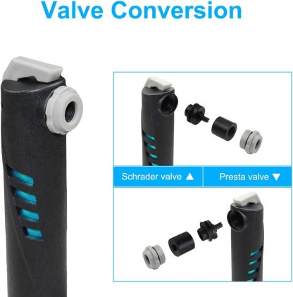 Bike Repair Kit, Bike Tire Repair Tool Kit Contains 16-in-1 Tool, 120Psi Mini Bicycle Pump, Bicycle Tire Patch Kit, Used for Mountain Bike and Road Bike.