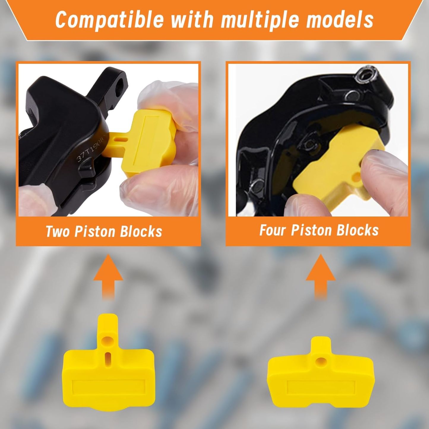 Brake Bleed Kit for SRAM, Avid Range of Hydraulic Disc Brakes, Including High Performance DOT 5.1 Brake Fluid(120ml)