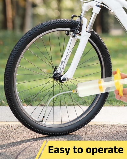 CHUMXINY Tubeless Tire Sealant, Injectable MTB Tire Sealant, Seals Air Holes Up to 6.5 mm, Suitable for Mountain Bike and Road Bike Tires