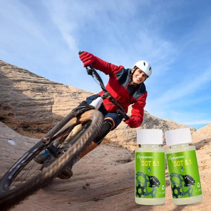 Brake Bleed Kit for SRAM, Avid Range of Hydraulic Disc Brakes, Including High Performance DOT 5.1 Brake Fluid(120ml)