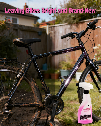 Beanewone Bike Cleaner, Bike Wash - Neutral & Mild Formula with Anti-Deposit Technology, Safe for All Bicycle Surfaces & Paint Finishes (500mL)