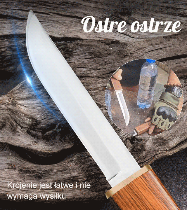 kuchenne noże z podwójnym ostrzem smoka i feniksa