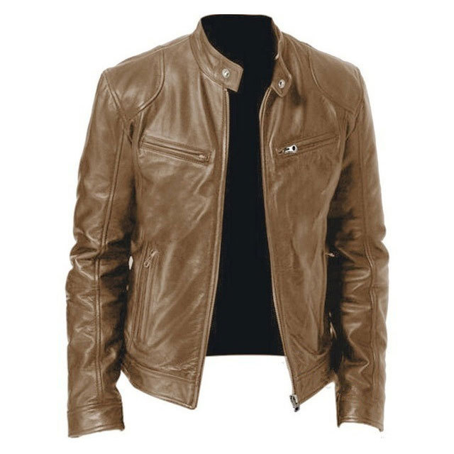 Wie kann ein Mann ohne seine eigene Lederjacke auskommen? 🍂🍁 Perfekt für Herbst und Winter, 100% Blickfang! 👀🧥