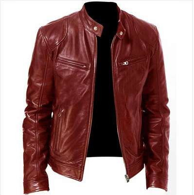 Wie kann ein Mann ohne seine eigene Lederjacke auskommen? 🍂🍁 Perfekt für Herbst und Winter, 100% Blickfang! 👀🧥