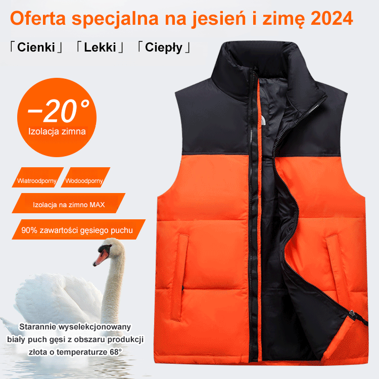 Kurtka puchowa, która utrzymuje ciepło nawet do -25℃ 🥶, idealna na zewnątrz i jako warstwa wewnętrzna! 🧥