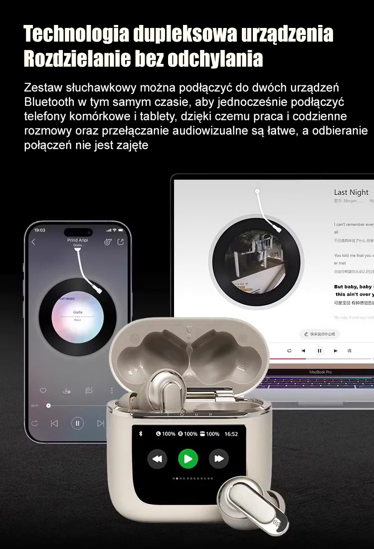 【JBL】Inteligentny zestaw słuchawkowy Bluetooth