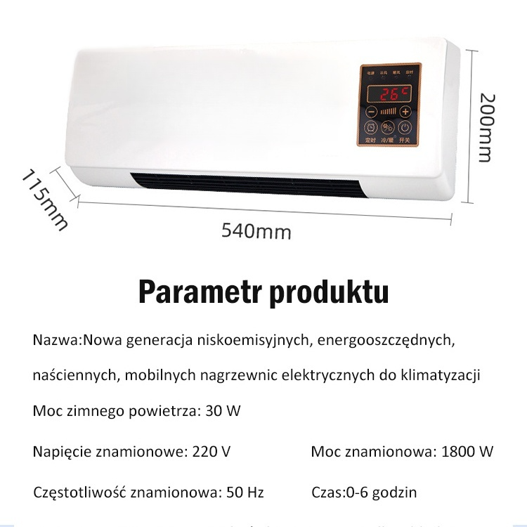 Ogrzewanie i chłodzenie klimatyzacji
