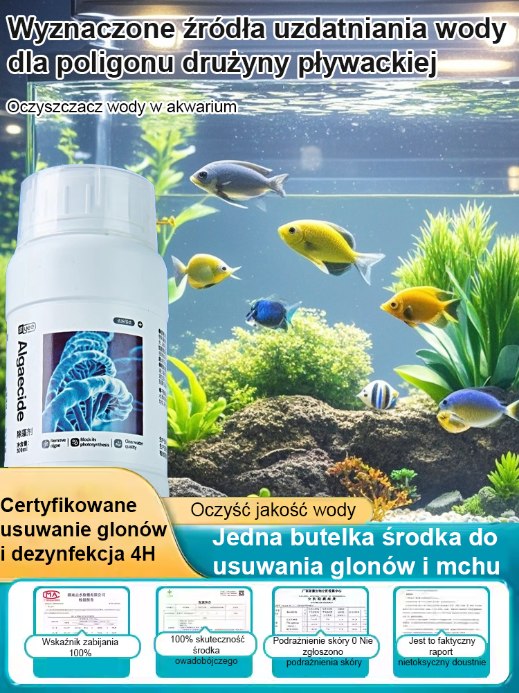 Nigdy więcej nie martw się o glony w wannie! Ważny rok po użyciu!