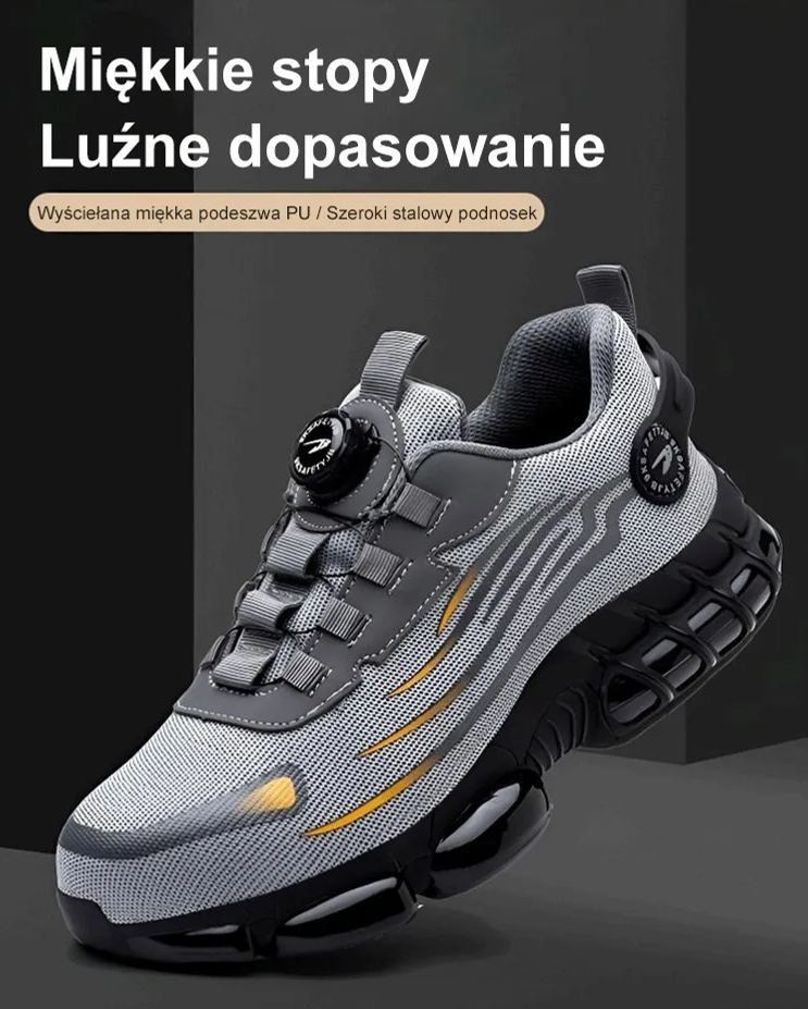 【41-46】Obuwie robocze Knauf chroniące przed uderzeniami i przebiciami