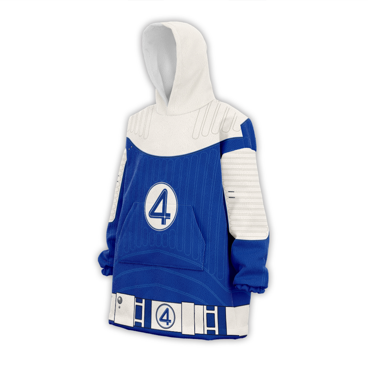 The Fantastic Four 2025 First Steps Thing Ben Grimm Uniform Cosplay Hoodie