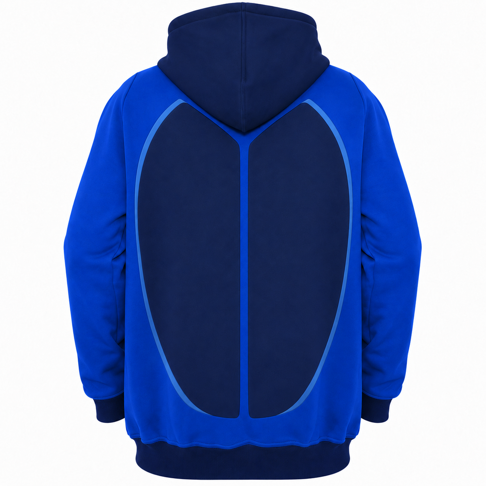 Heracross Blue Plates Cosplay Hoodie - back view