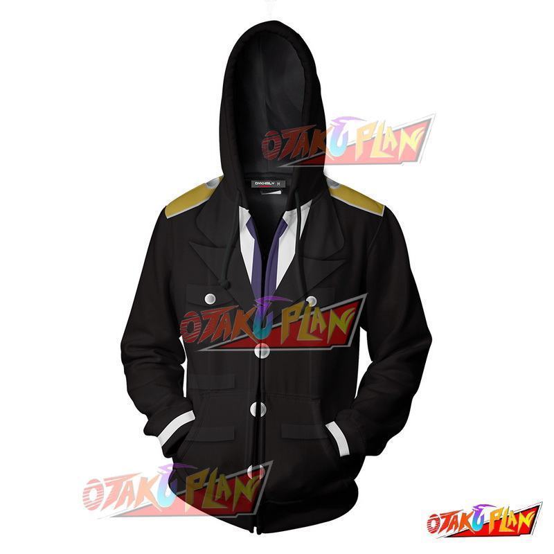 Noragami Kazuma Hoodie Cosplay Jacket Zip Up-otakuplan