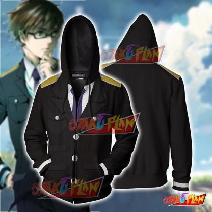Noragami Kazuma Hoodie Cosplay Jacket Zip Up-otakuplan