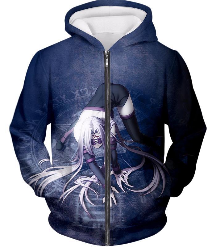 Fate Stay Night Rider Class Servant Medusa Cool Zip Up Hoodie FSN004-otakuplan