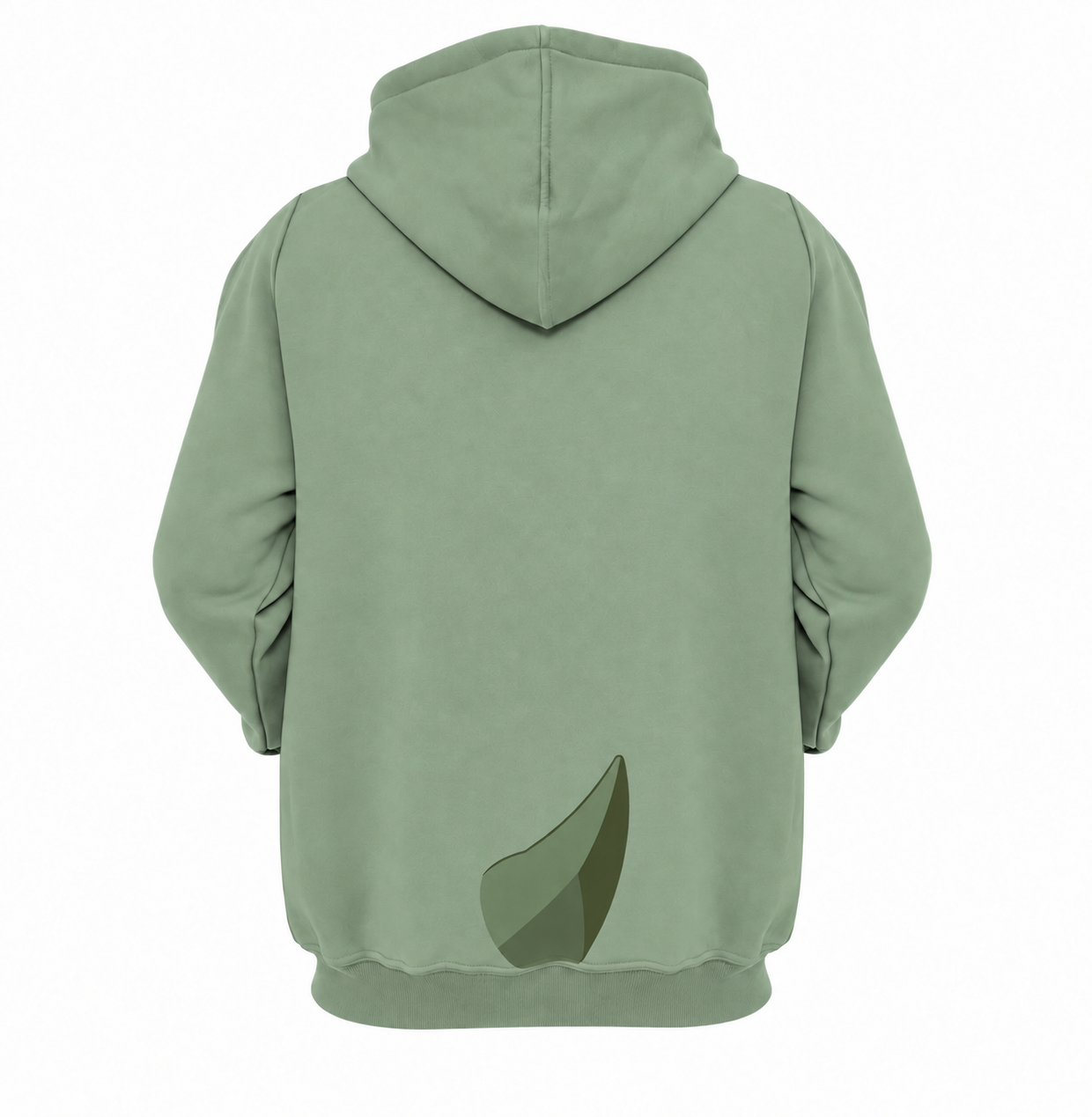 Axew Green Tail Cosplay Hoodie - back view