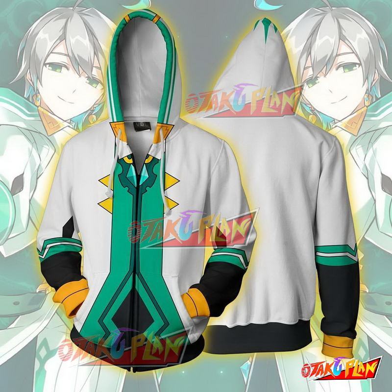 Ain Elsword Zip Up Hoodie-otakuplan