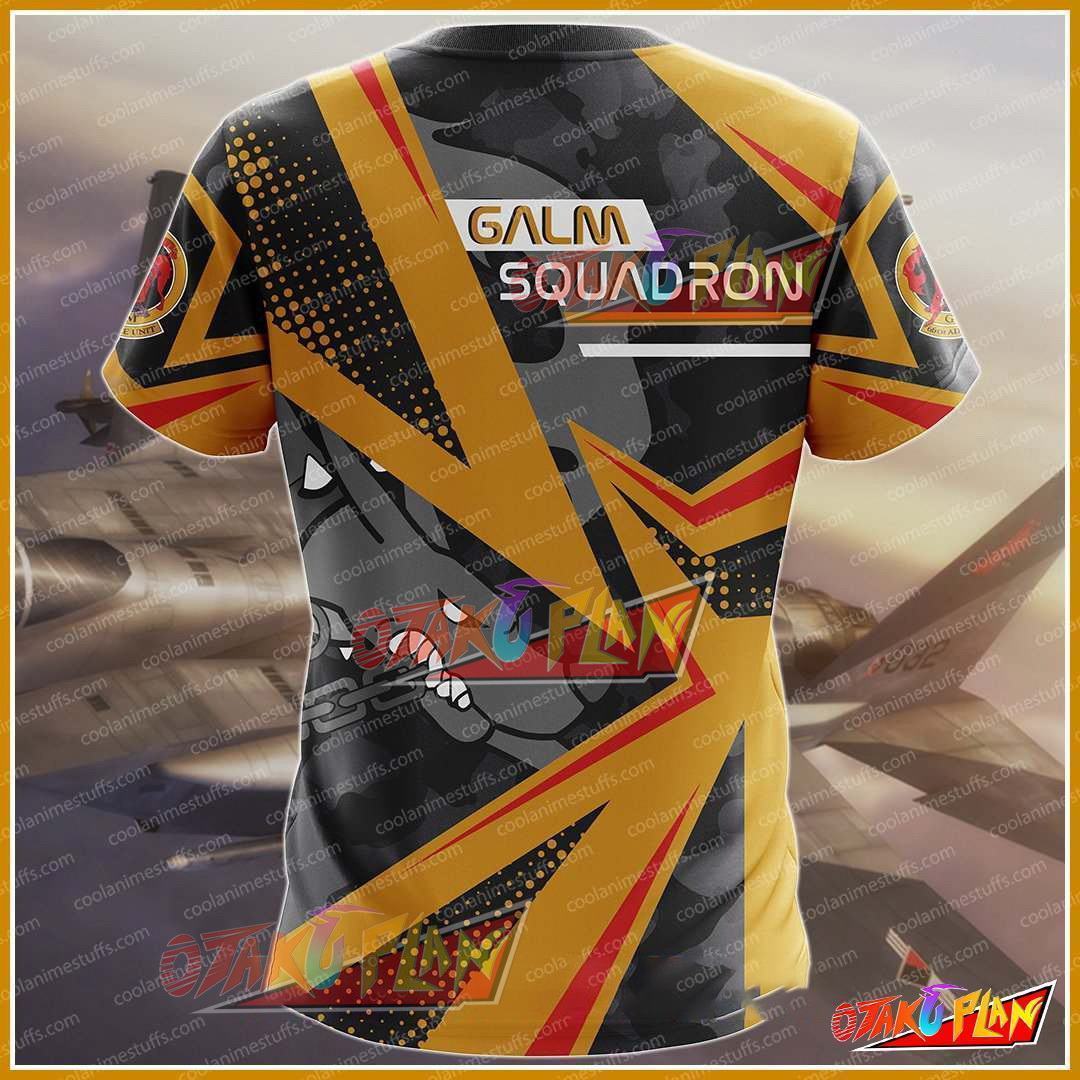 Ace Combat Galm Squadron T-shirt-otakuplan