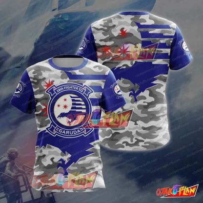 Ace Combat Garuda T-shirt-otakuplan