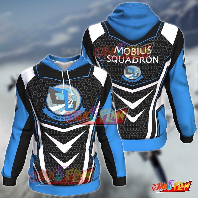 Ace Combat Mobius Squadron All Over Print Pullover Hoodie P-otakuplan