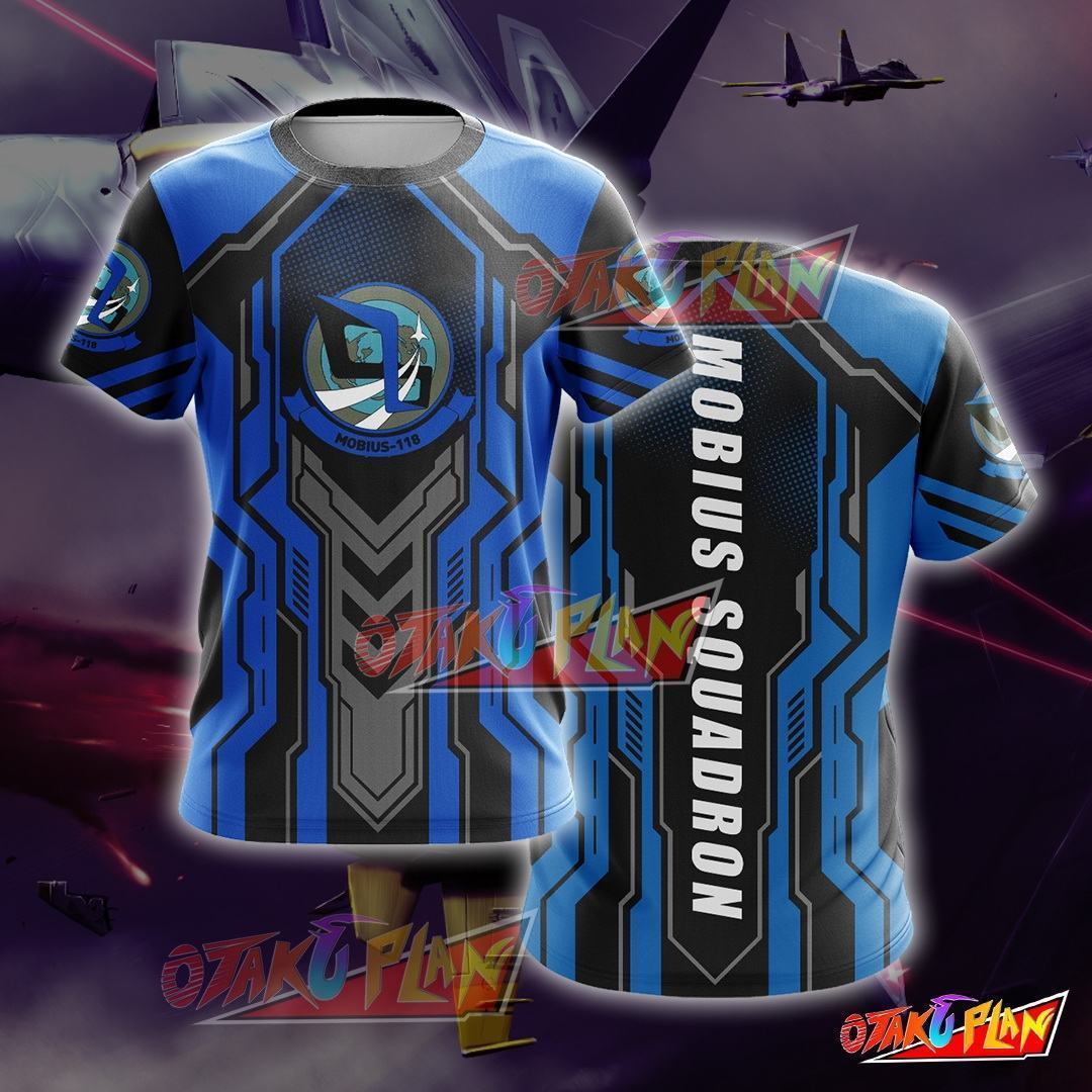 Ace Combat Mobius Squadron T-shirt V2-otakuplan