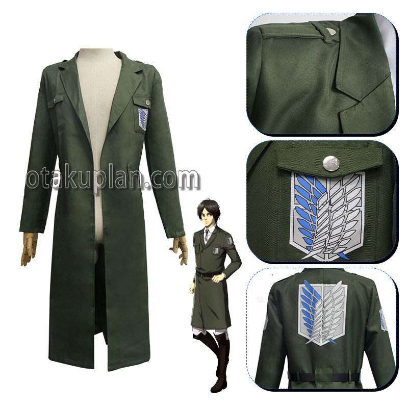 Aot Season 4 Survey Corps Uniform Windbreaker Cosplay Costumeotakuplan