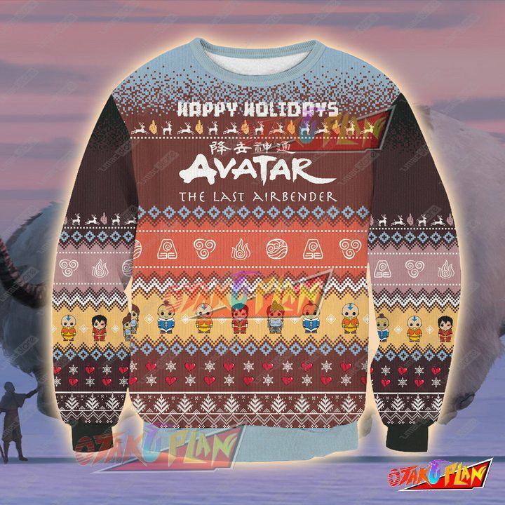Avatar The Last Airbender 2910 3D Print Ugly Christmas Sweatshirt-otakuplan