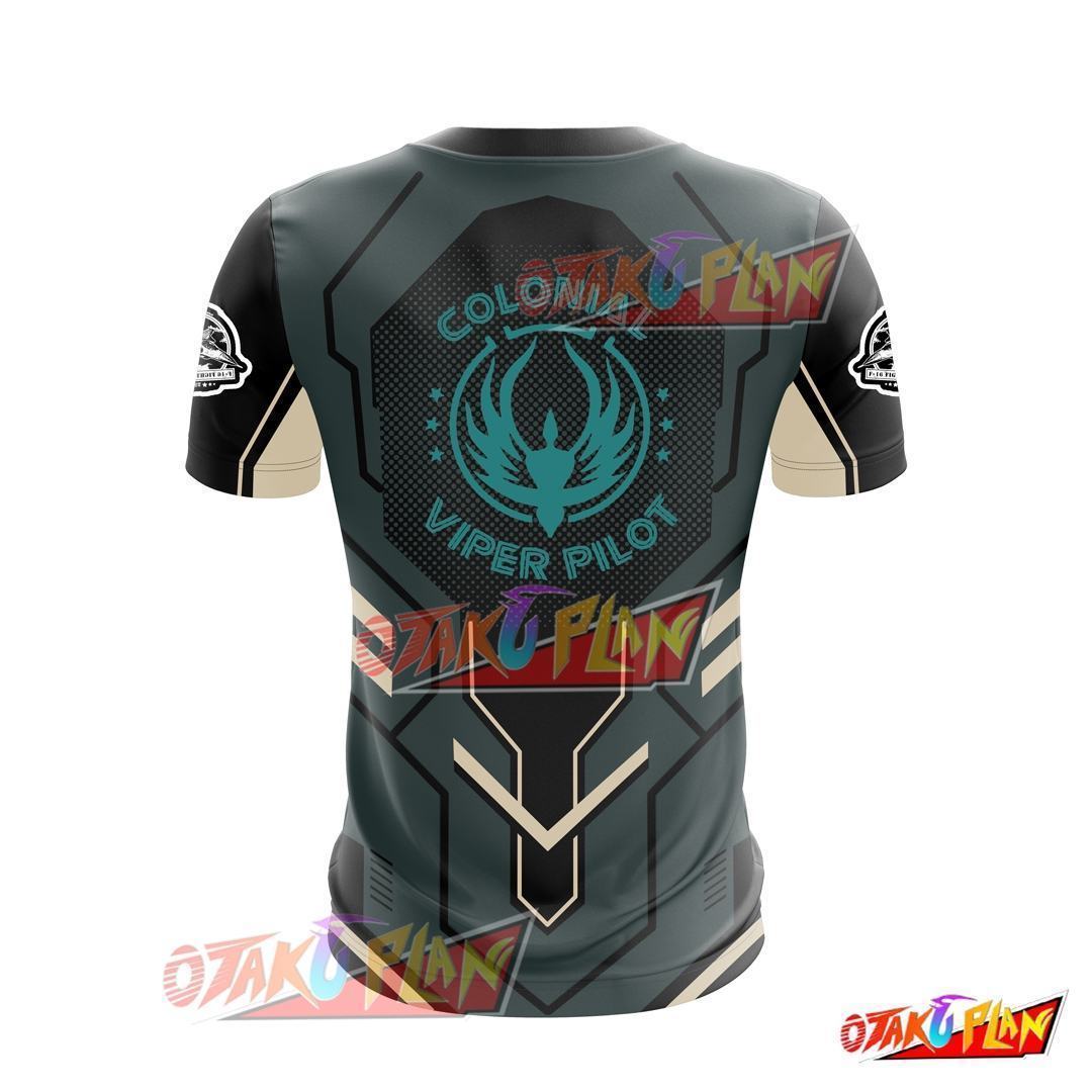 Battlestar Galactica Colonial Viper T-shirt B3-otakuplan