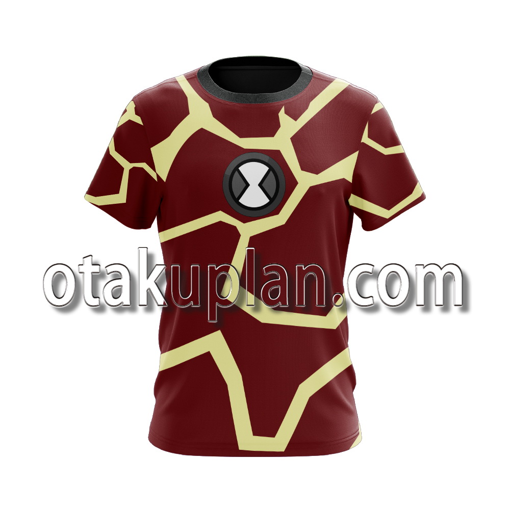 ＊Ｂen's＊ Ben 10 Heatblast Battle Suit Cosplay T-shirt – otakuplan