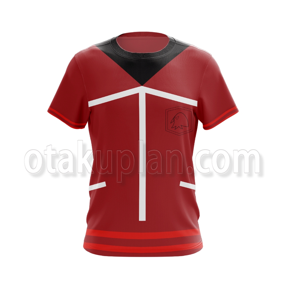 BEYBLADE X Bird Kazami Red Black Cosplay T-shirt – otakuplan