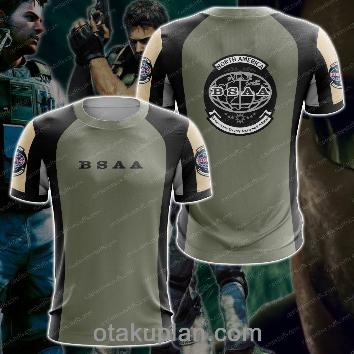 Biohazard 5 T-shirt-otakuplan