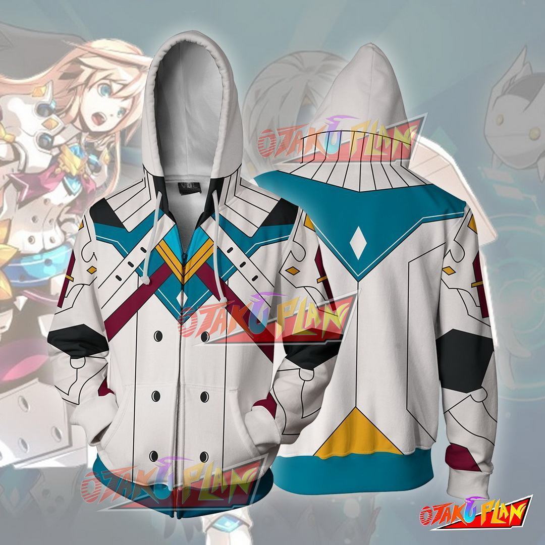 Chung IP and Raven BM Elsword Zip Up Hoodie-otakuplan