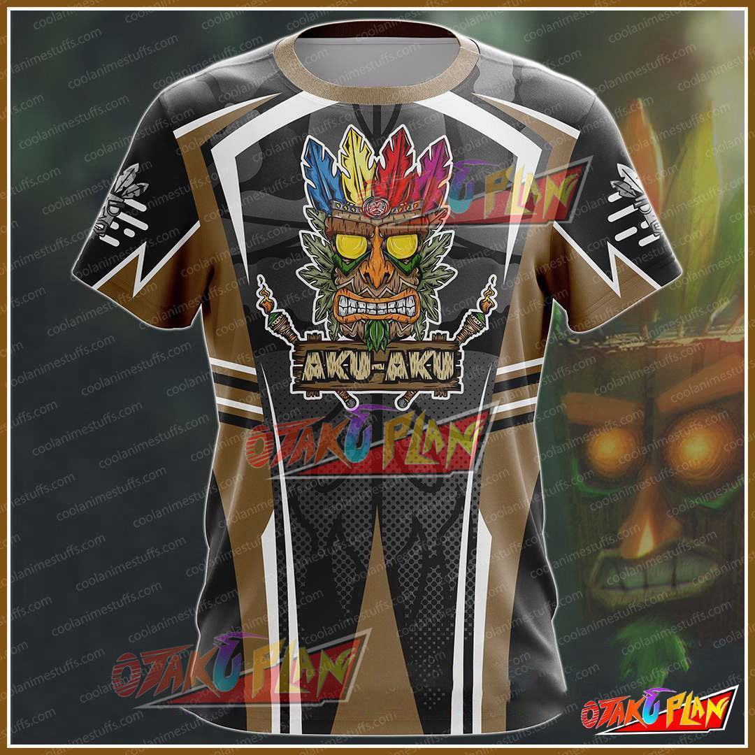 Crash Bandicoot Aku Aku T-shirt-otakuplan