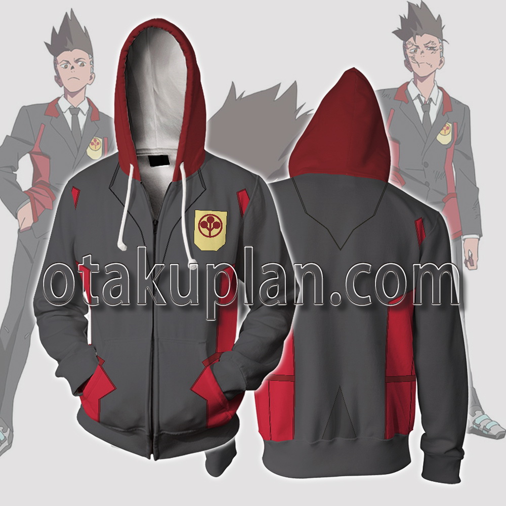 Cyberpunk Edgerunners Arasaka Academy Uniform Cosplay Zip Up