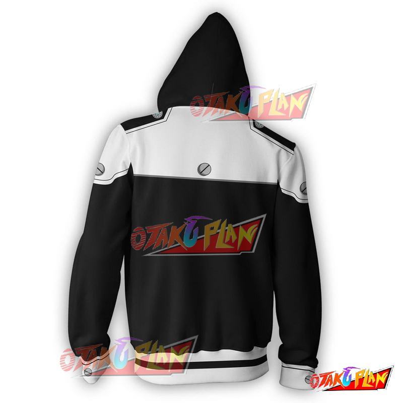 D Gray Man Yu Kanda Zip Up Hoodie-otakuplan