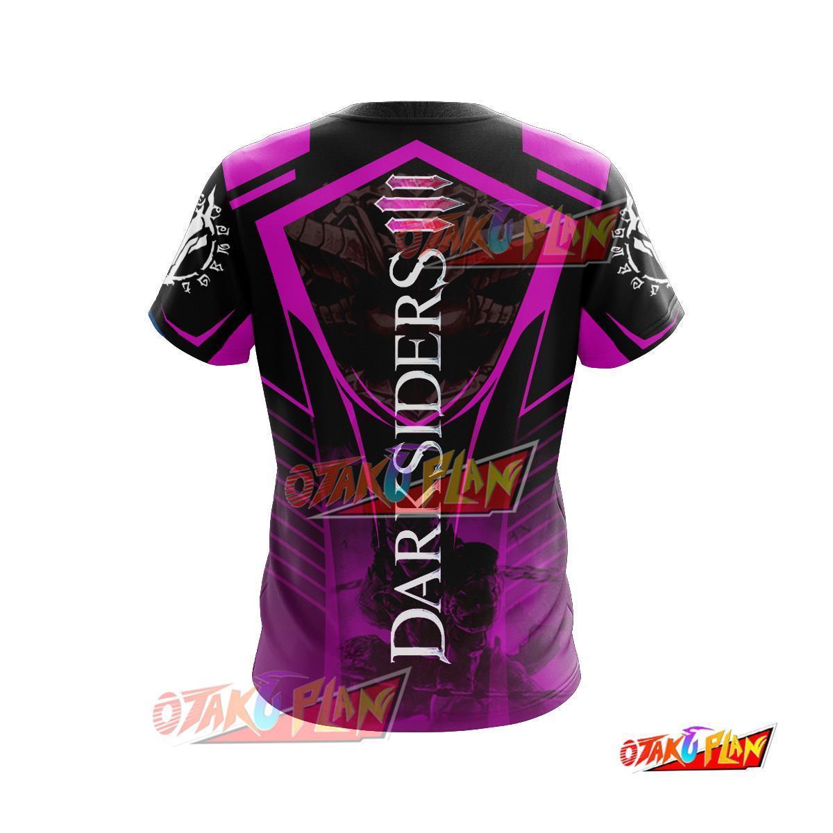 Darksiders III Purple Cosplay T-shirt-otakuplan