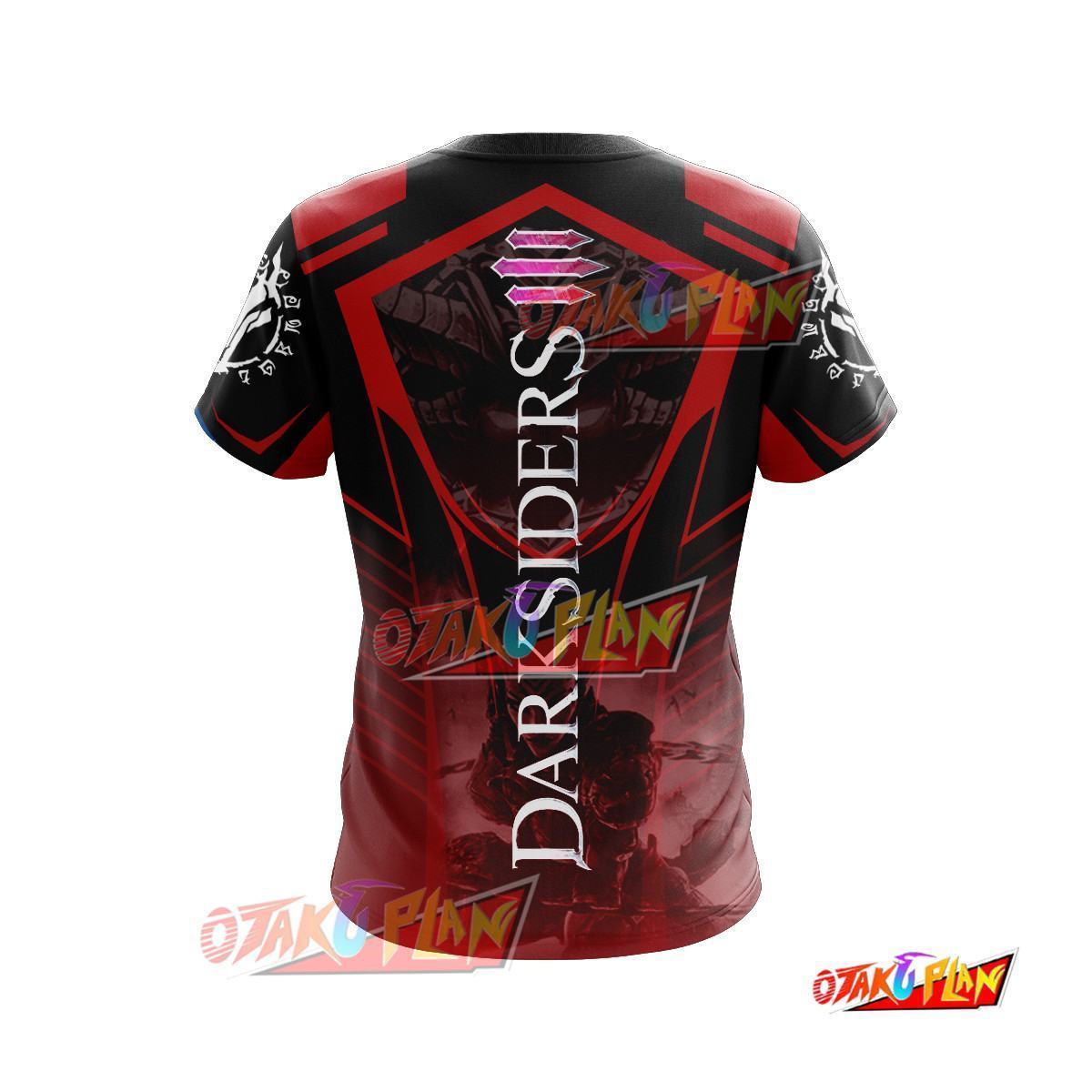 Darksiders III RED Cosplay T-shirt-otakuplan