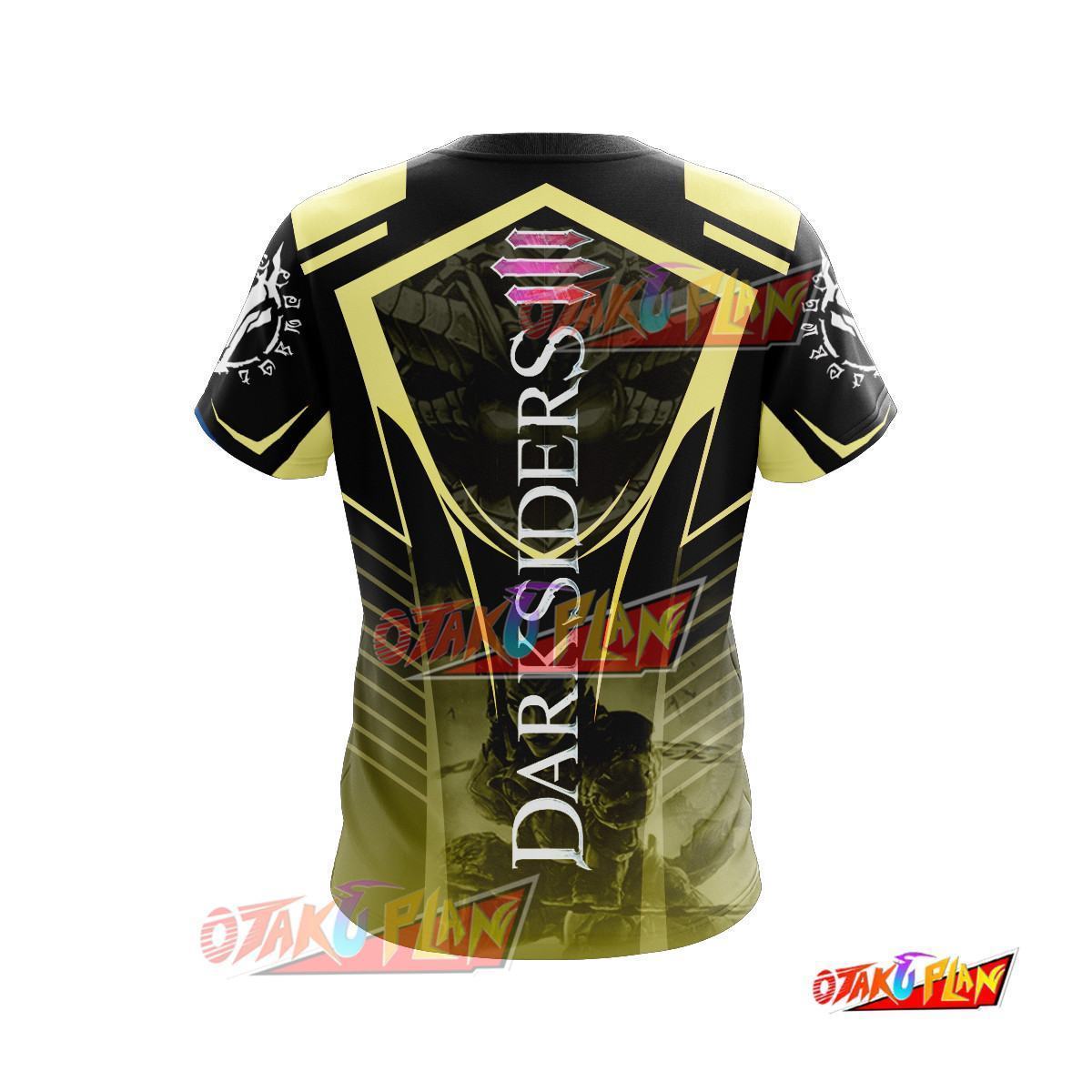Darksiders III Yellow Cosplay T-shirt-otakuplan