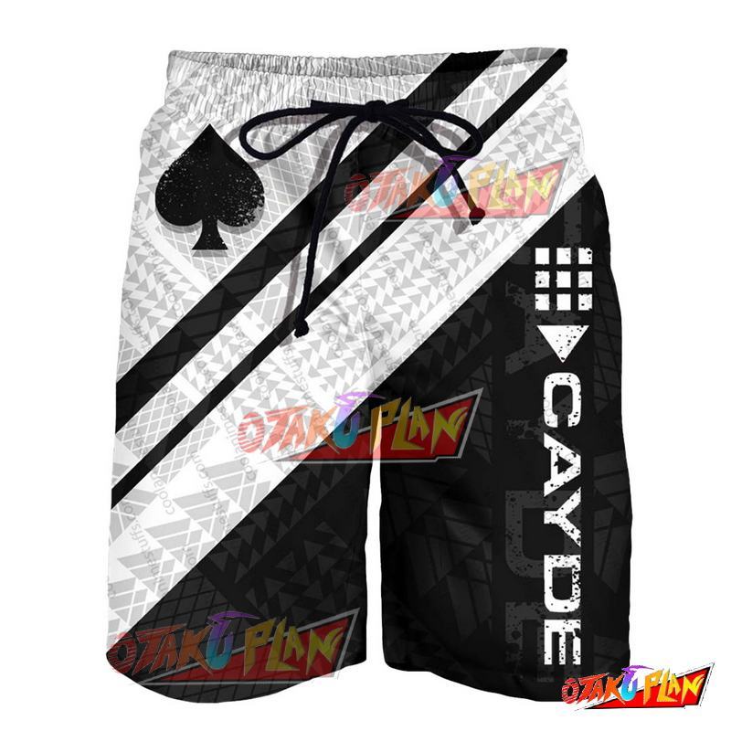 Destiny Cayde 6 Black And White For Men Shorts-otakuplan