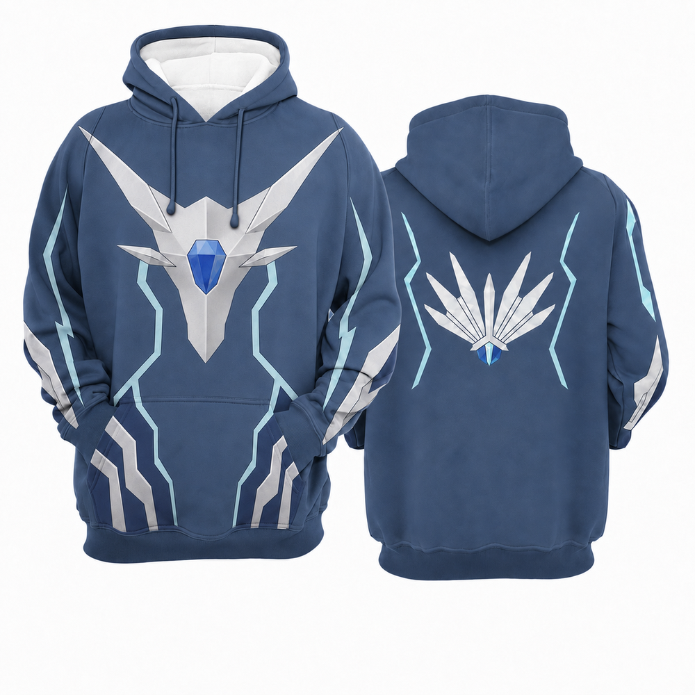 Cosmic Myth and Eon Duo Pokemon Cosplay Hoodie Collection - Dialga