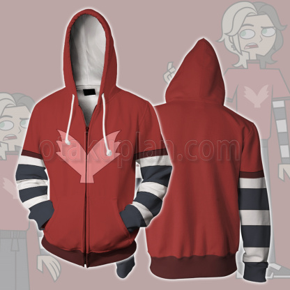 Disventure Camp Aiden Cosplay Zip Up Hoodie – otakuplan