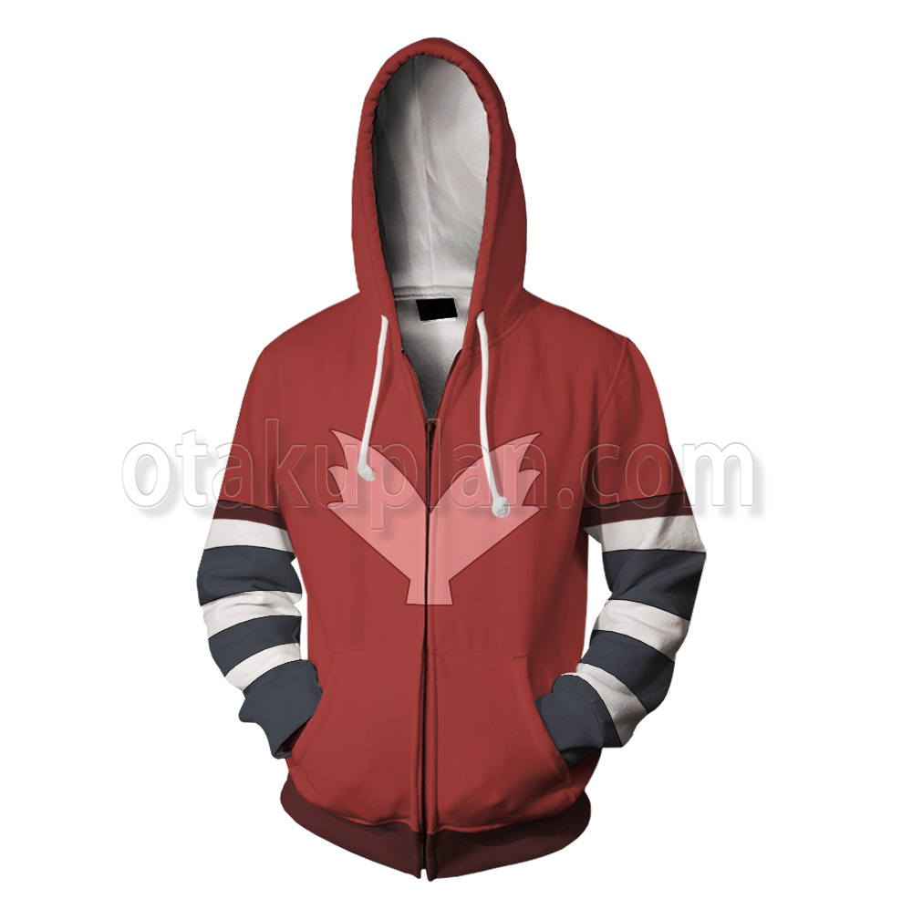 Disventure Camp Aiden Cosplay Zip Up Hoodie – otakuplan