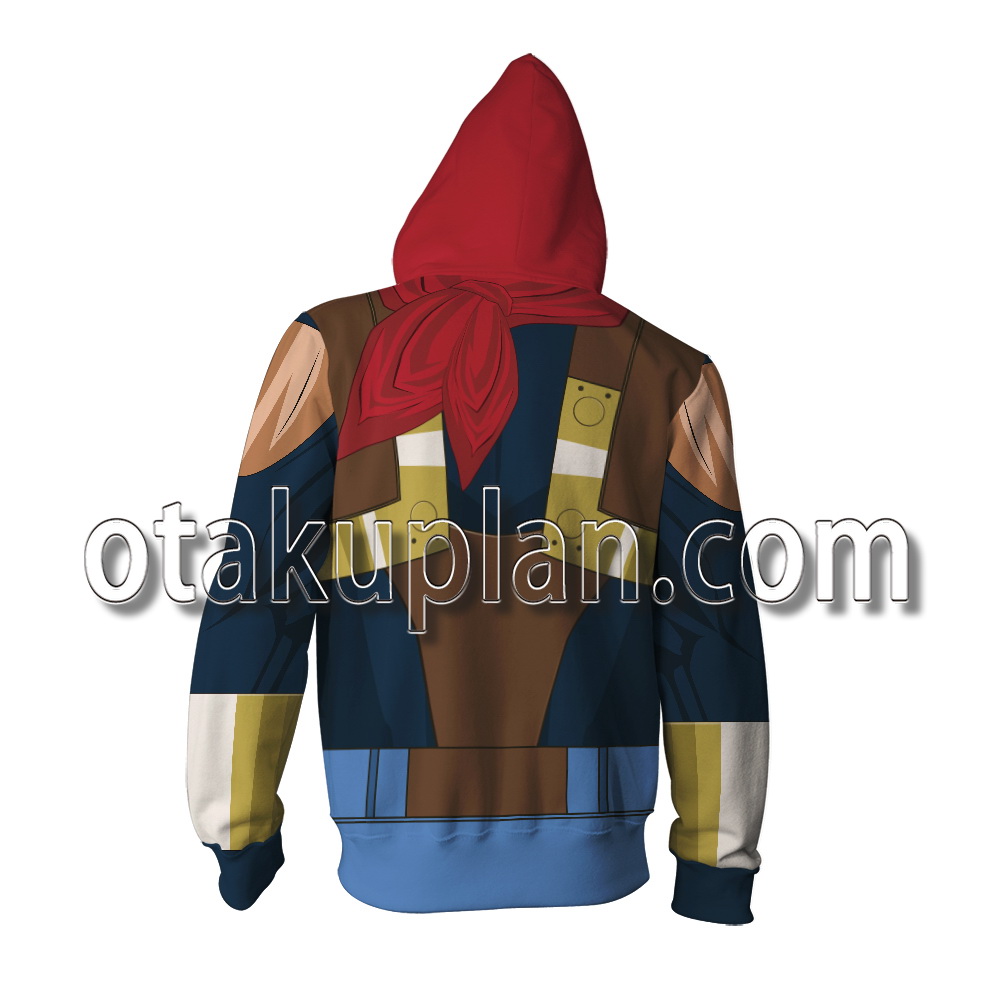 Dragon Ball Super Android 17 Cosplay Zip Up Hoodie – otakuplan