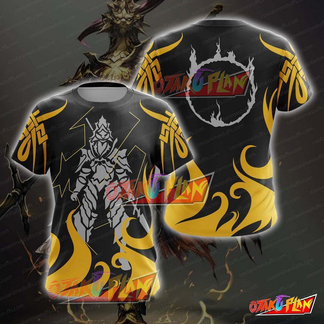 Dragon Slayer Ornstein Dark Souls T-shirt-otakuplan