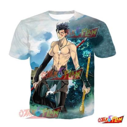 Fate/grand Order FGO Lancer Diarmuid Ua Duibhne Version 2 T-Shirt-otakuplan