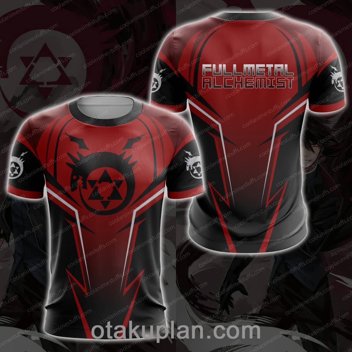 Fullmetal Alchemist T-shirt For Fans-otakuplan