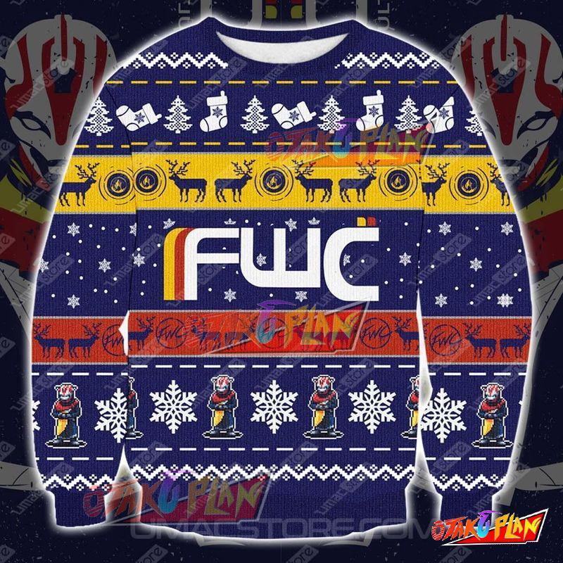 Future War Cult Destiny 3D Print Pattern Ugly Christmas Sweatshirt-otakuplan