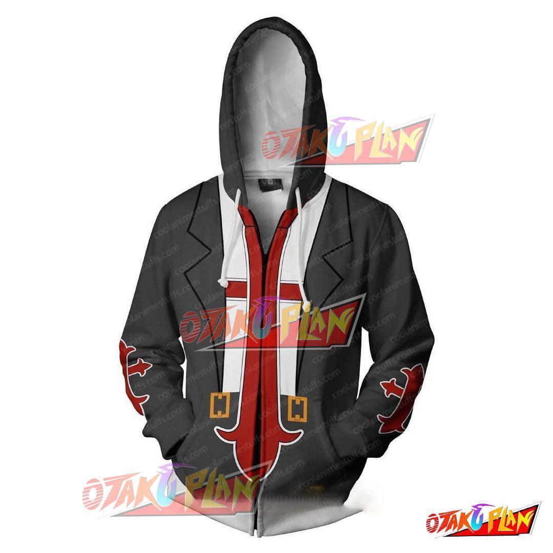 Guilty Gear Slayer Zip Up Hoodie-otakuplan